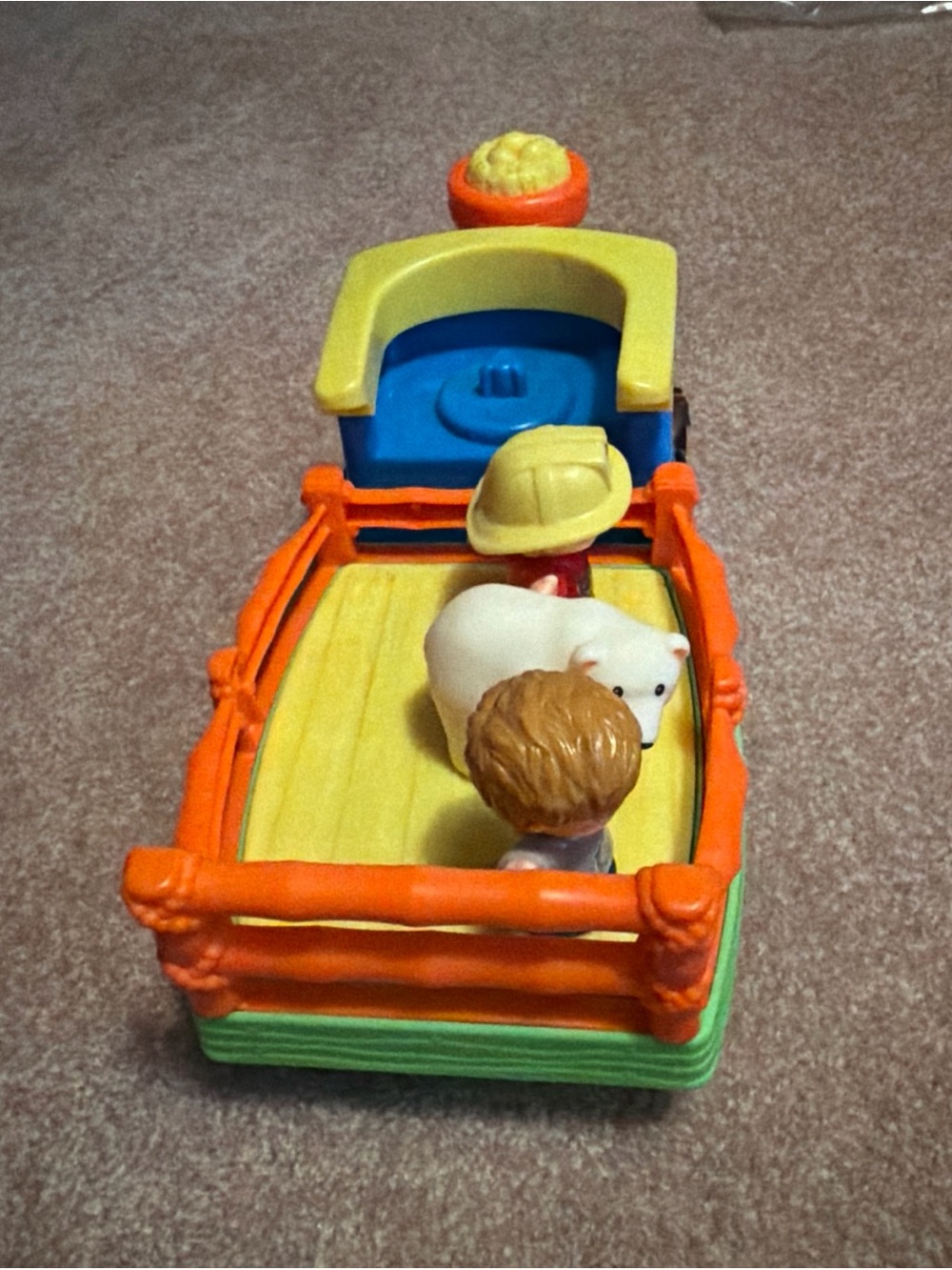 Fisher-Price Little People Choo-Choo Zoo Train 2 People 1 Animal Makes Sounds - Picture 5 of 8